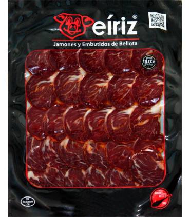 Sliced acorn-fed iberian lomito cured meat presa - Eíriz