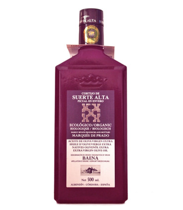 Aceite de Oliva Virgen Extra Ecológico Picual - Cortijo de Suerte Alta