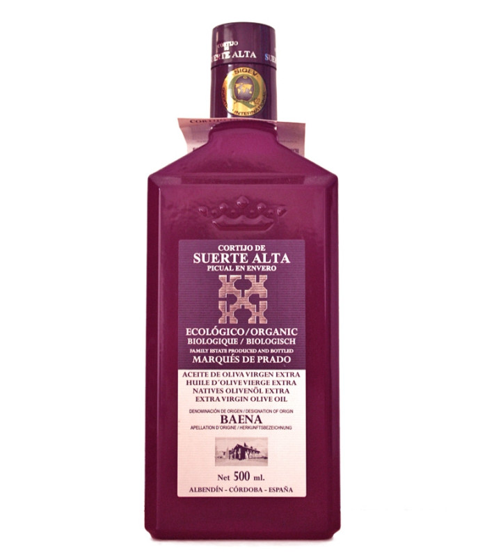 Huile d’olive Vierge Extra Bio Picual - Cortijo de Suerte Alta Huile d’olive Vierge Extra Bio Picual - Cortijo de Suerte Alta