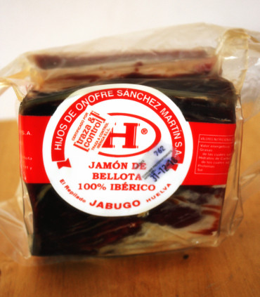 "Jamón de bellota 100% ibérico" - Jabugo