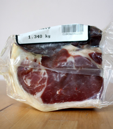 "Jamón de bellota 100% ibérico" - Los Pedroches