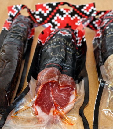 Acorn-fed iberian loin cured meat Los Pedroches