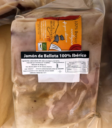 Label 100% Iberian acorn ham piece - Finca Montefrío