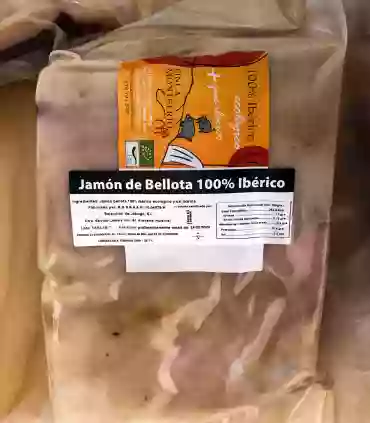 Label 100% Iberian acorn ham piece - Finca Montefrío