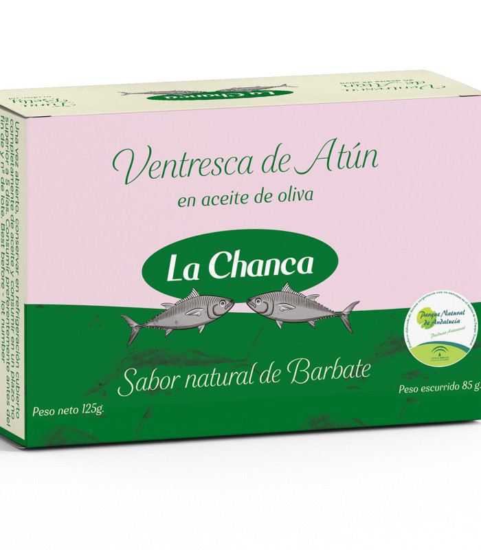 Comprar ventresca de atún en aceite de oliva - Elaboración artesanal La Chanca