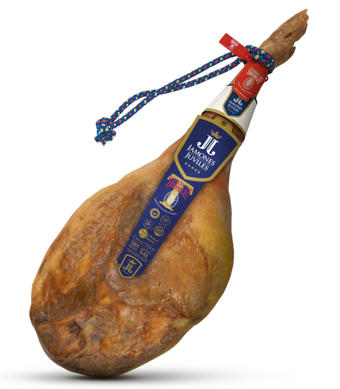 Jamones de Juviles PGI Serrano ham Trevélez red label Jamones de Juviles PGI Serrano ham Trevélez red label