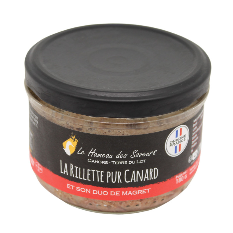 Traditional duck rillettes