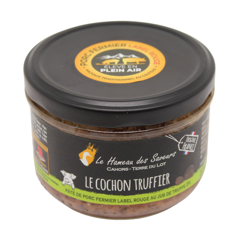 Paté de porc français à la truffe