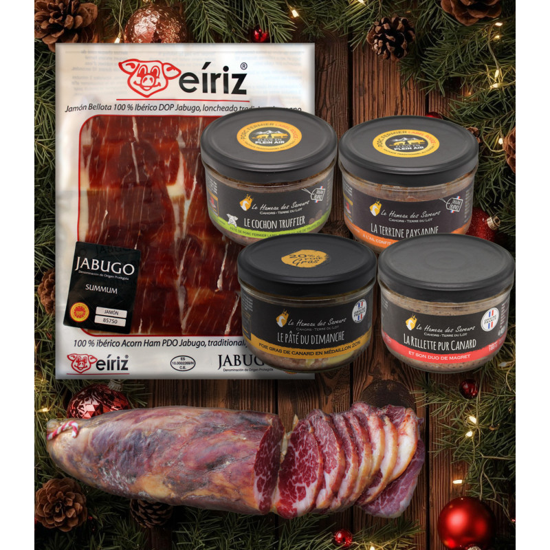 Coffret de charcuterie fine de Noël