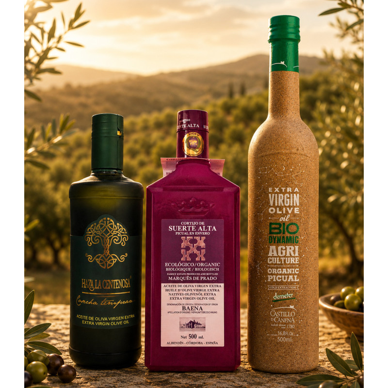 Olive oil selection picual variety