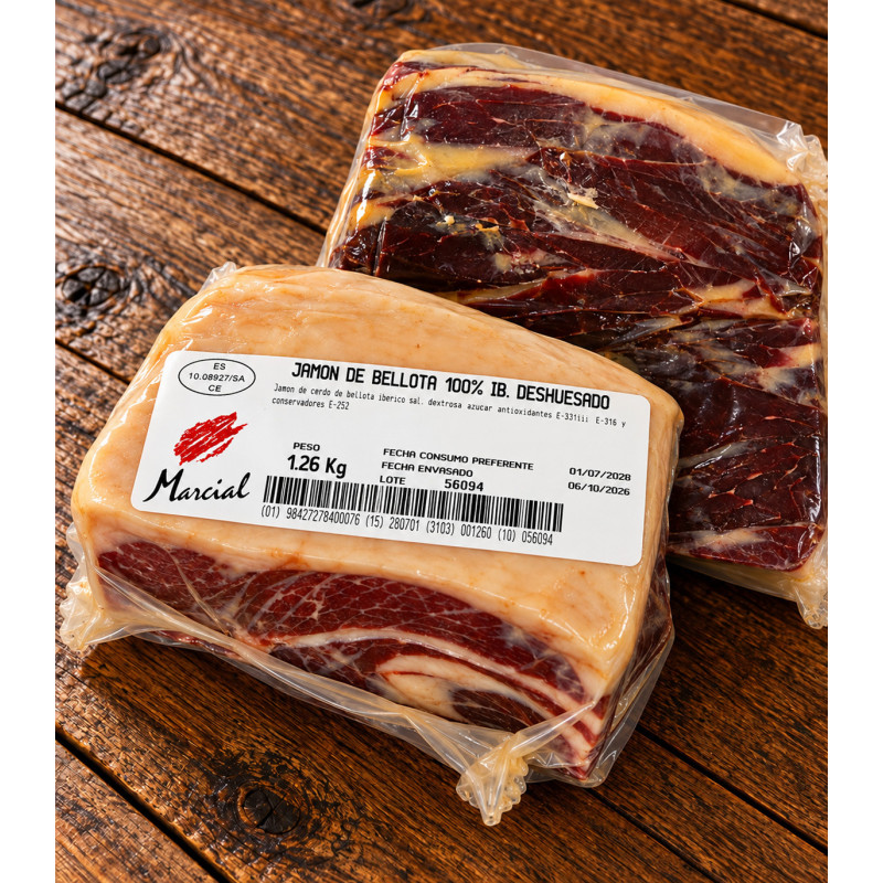 Bloc de Jambon de Bellota 100 % Ibérique DOP Guijuelo