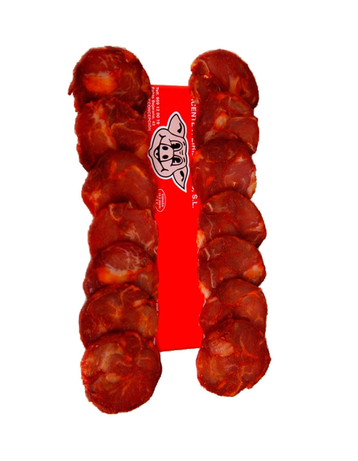 Chorizo ibérico cular lonchado