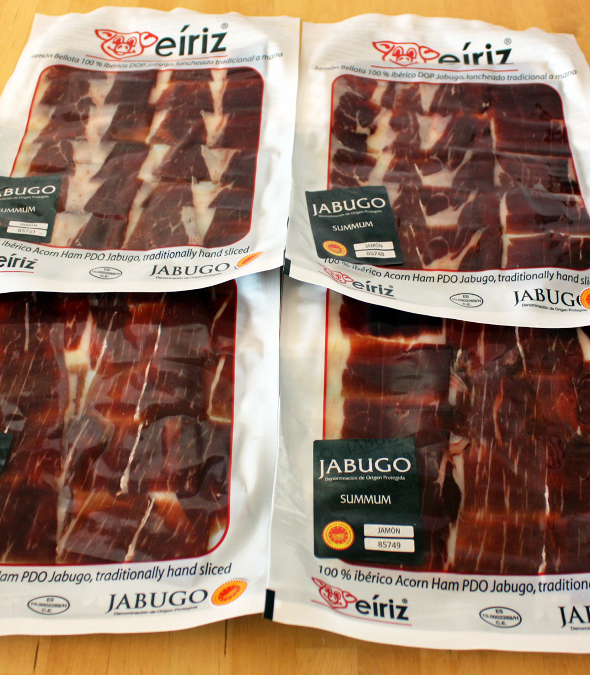 Jambon pata negra D. O. Summum à la coupe - Eíriz