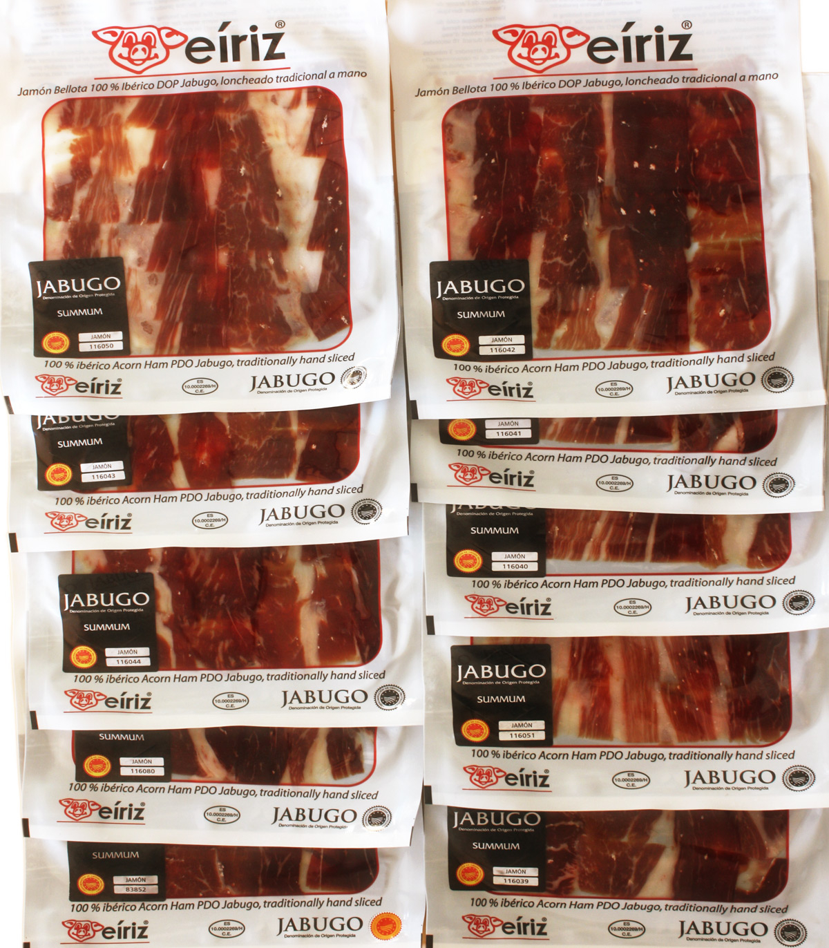 Paquet de 10 sachets de jambon DO