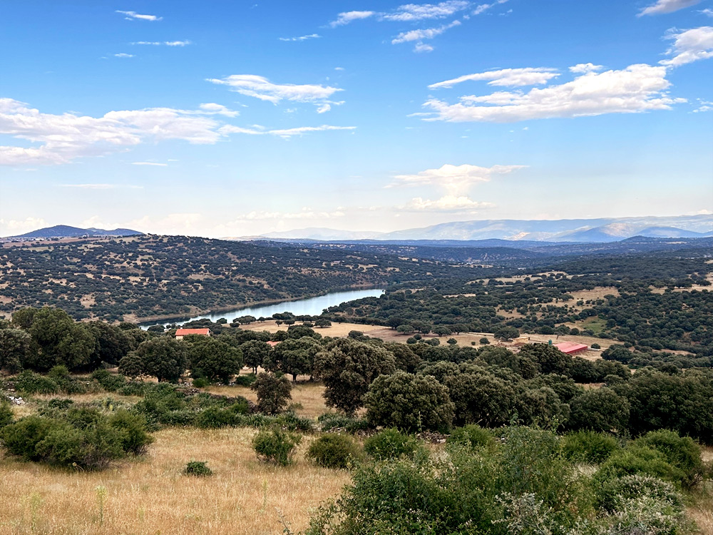 Embalse proche de Guijuelo