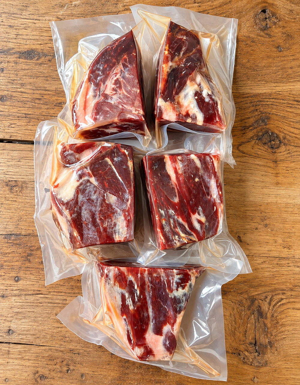 jambon découpé en 5