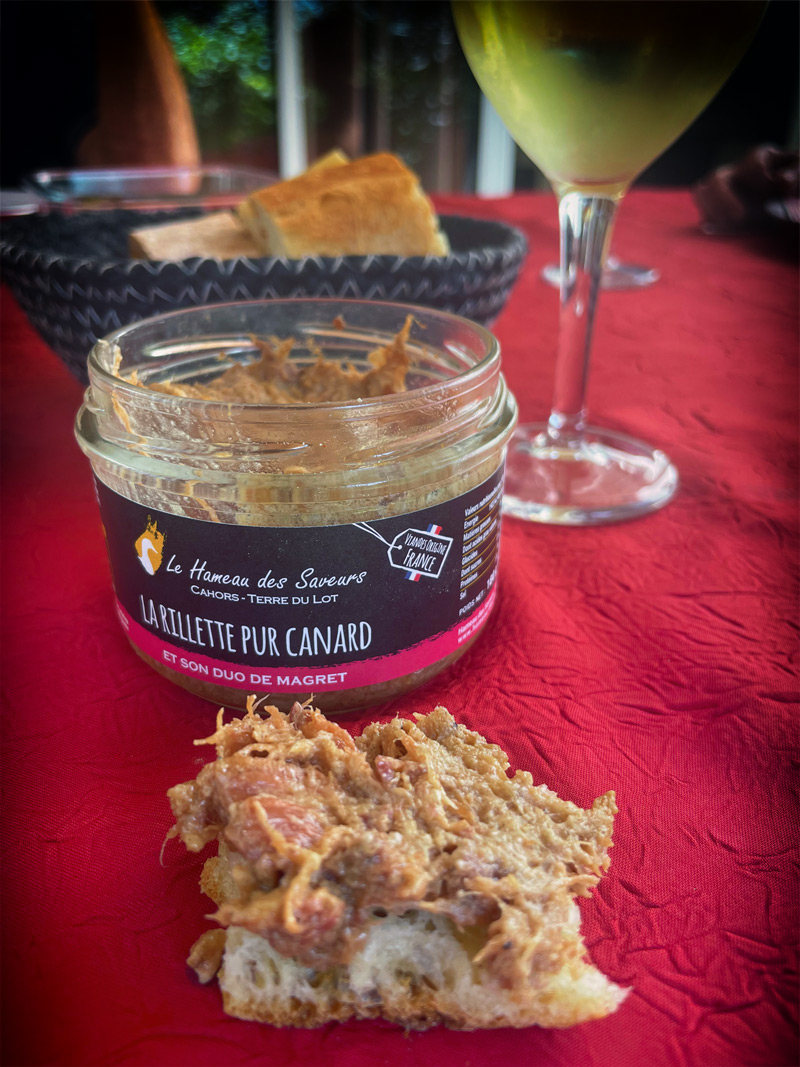 rillettes de pato