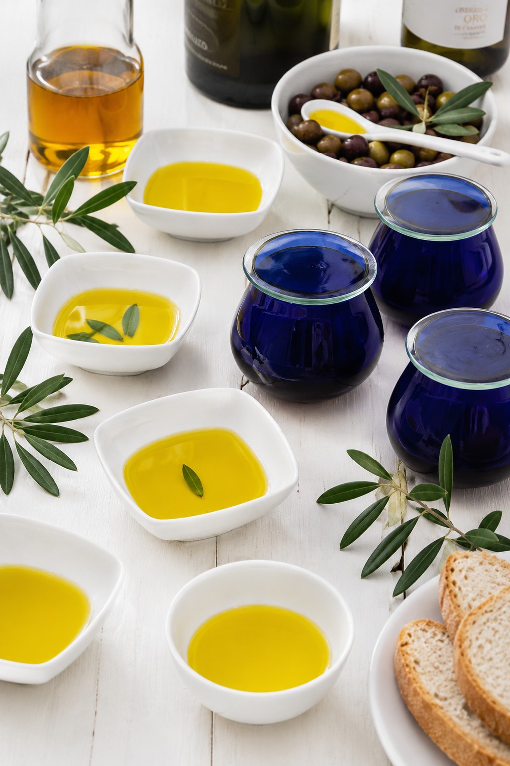 Dégustation huile olive grands crus