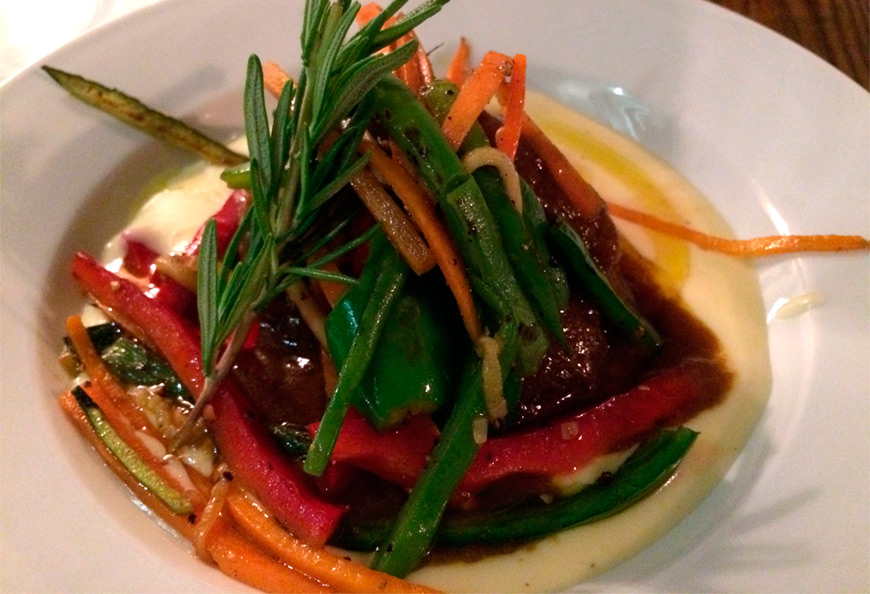 Iberian cheek Restaurant Mechela