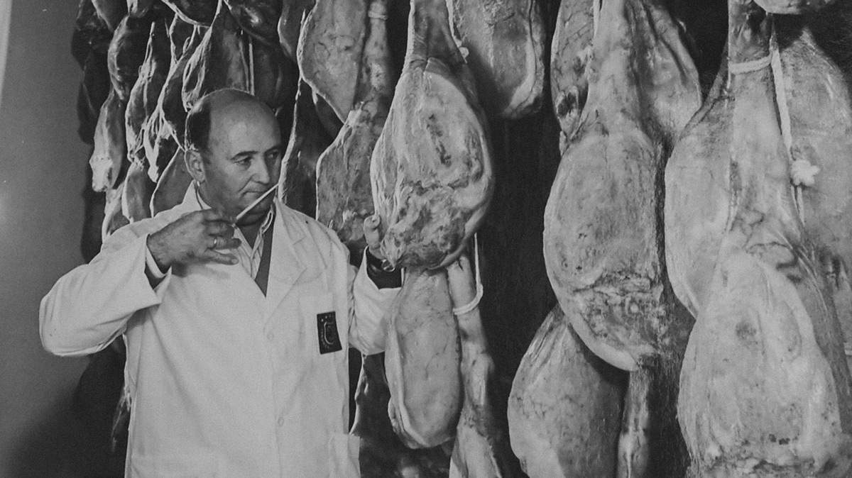 D-cured Serrano ham