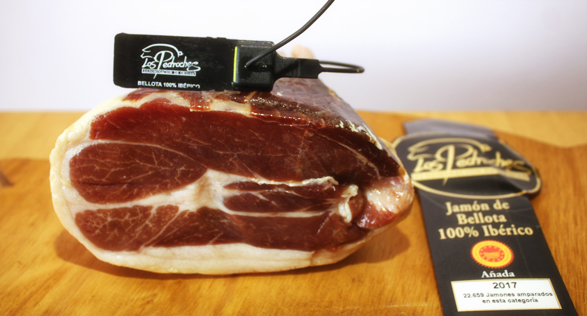 Jamón 100% ibérico de bellota de La finojosa