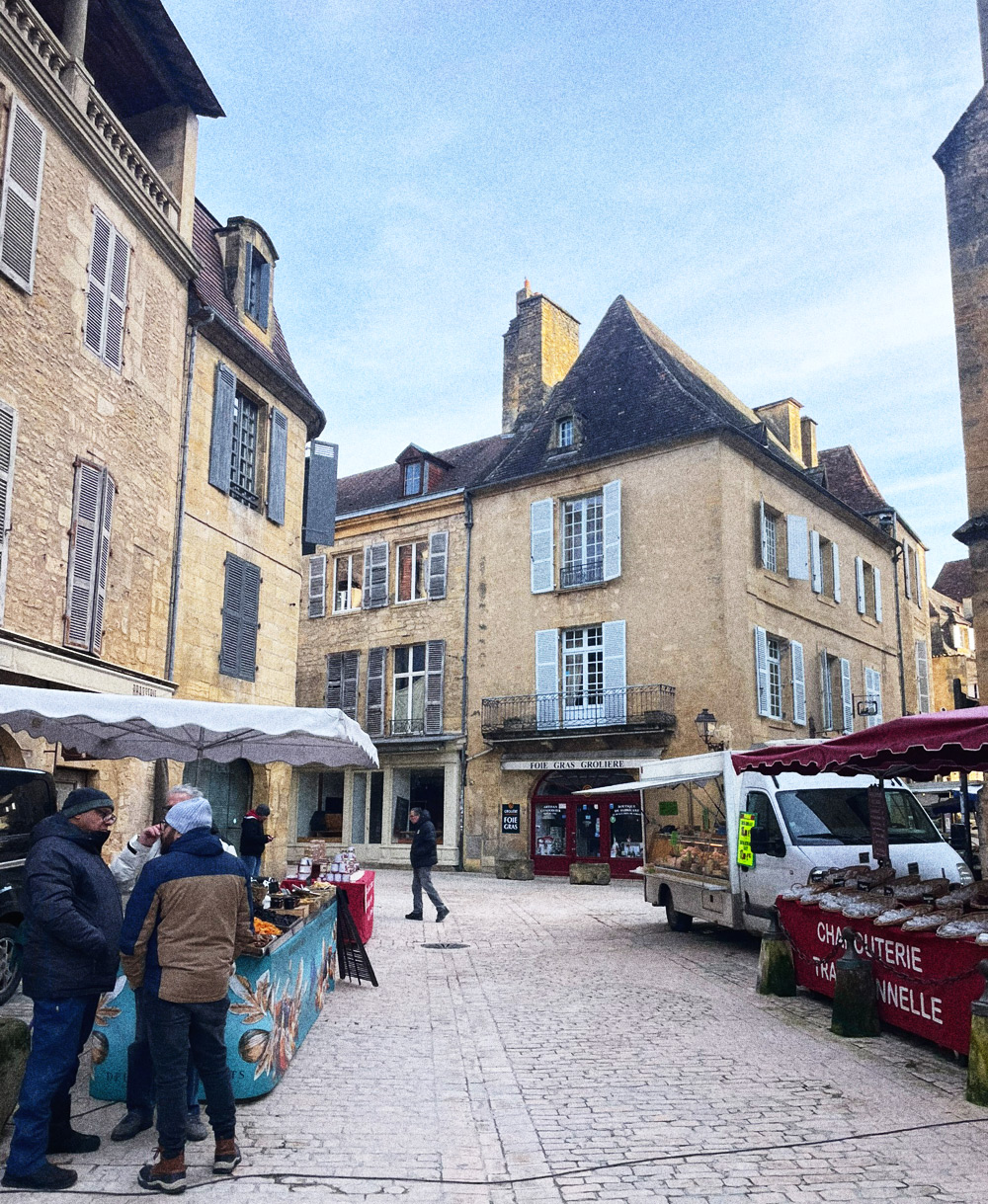 Sarlat market square