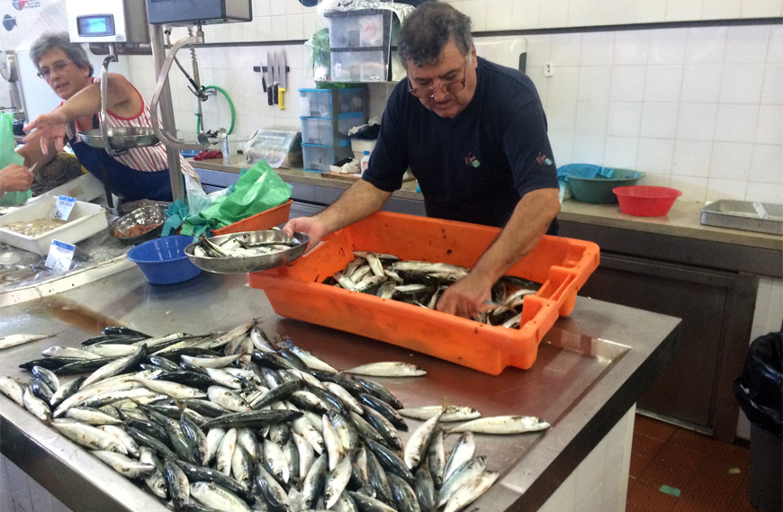 Olhao fish market