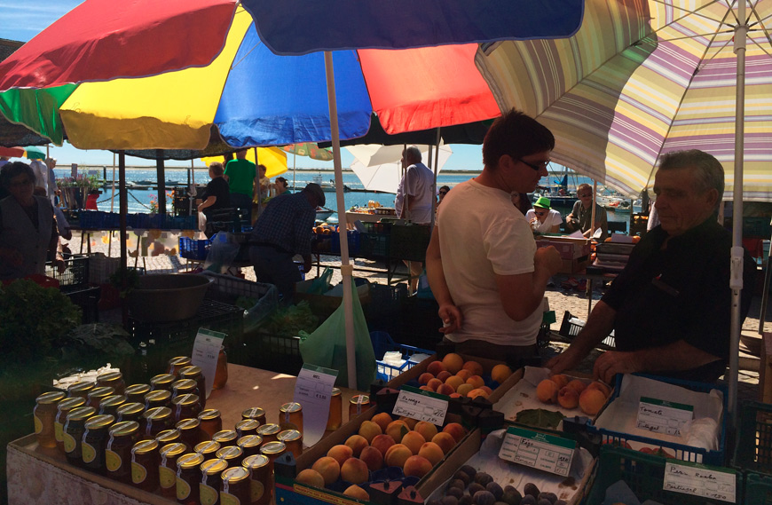 Algarve Market stalls