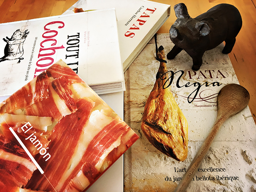 Cooking with iberian pig