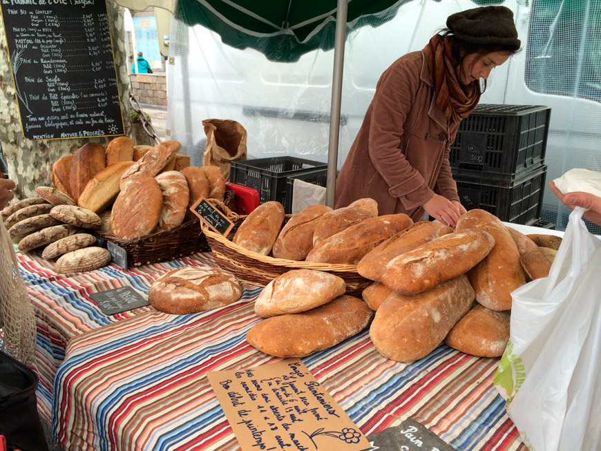 Handmade mountain bread