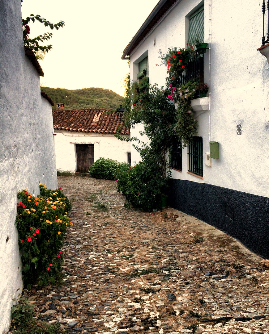 Linares de la Sierra - street