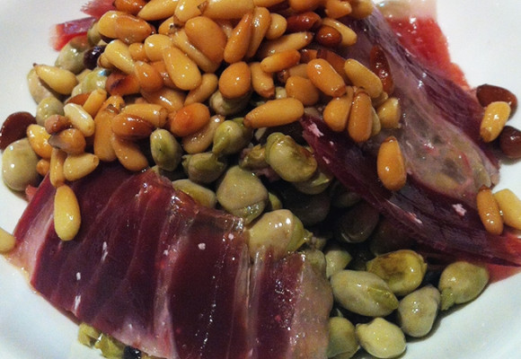Habas con jamón ibérico TAPAS shop